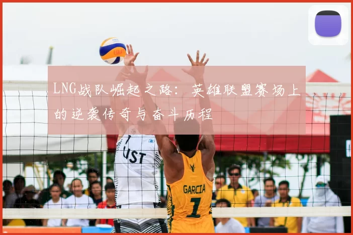 LNG战队崛起之路：英雄联盟赛场上的逆袭传奇与奋斗历程