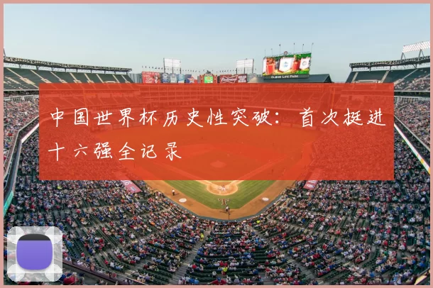 中国世界杯历史性突破：首次挺进十六强全记录